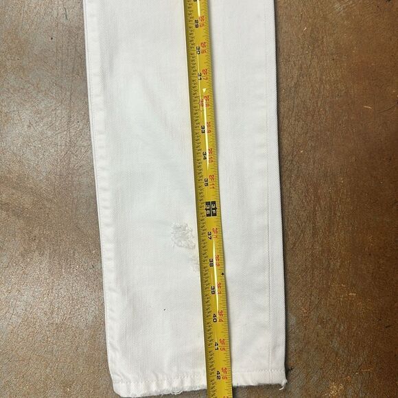 Saint laurent white men’s jeans 32 good condition - Picture 10 of 12